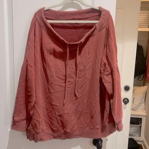 Aerie off the shoulder sweatshirt